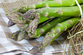 Grüner Spargel